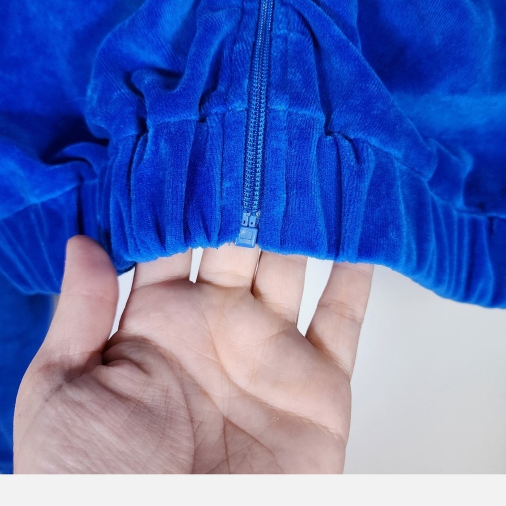Juicy Couture Royal Blue Velour Jacket - Picture 5 of 8